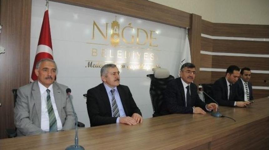 Ak Parti İl Y&ouml;netiminden Belediye Başkanı Akdoğan&rsquo;a Ziyaret