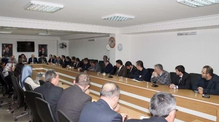 Afyonkarahisar İgm Başkanı Salih Sel İl Partisinin Y&ouml;netim Kurulu Toplantısına Katıldı