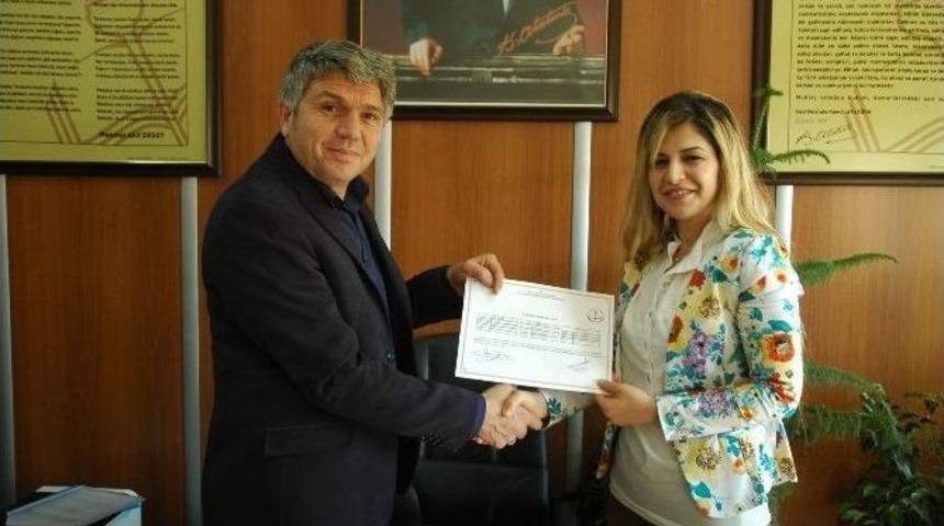 Cilt Bakımı Kursiyerleri Sertifikalarını Aldı