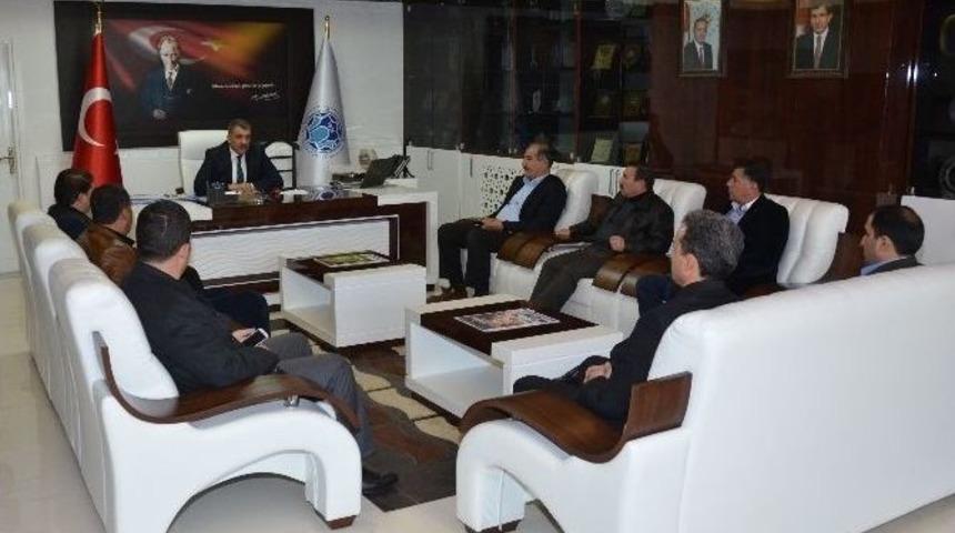 M&uuml;siad Y&ouml;netimi, Başkan G&uuml;rkan&rsquo;ı Ziyaret Etti