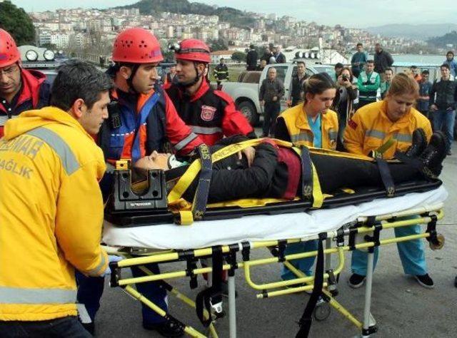 Ereğli’De Deprem Ve Yangın Tatbikatı Gerçeğini Aratmadı