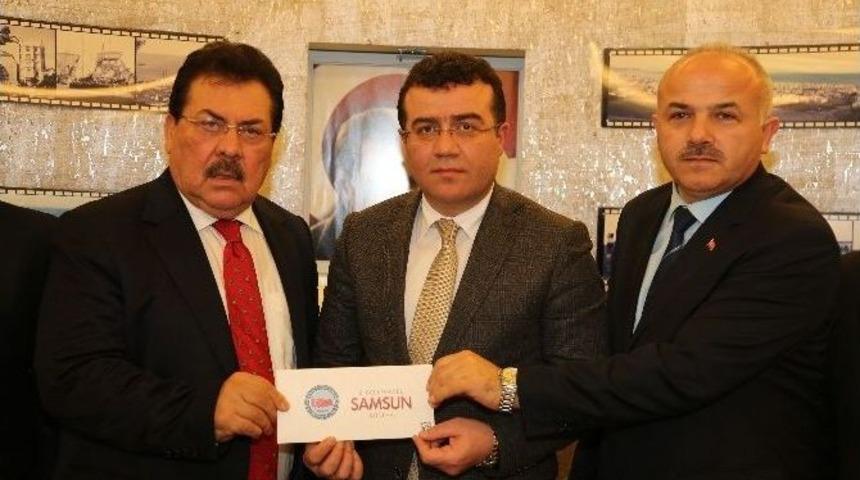 Samkon&rsquo;dan Taş&ccedil;ı&rsquo;ya Ziyaret