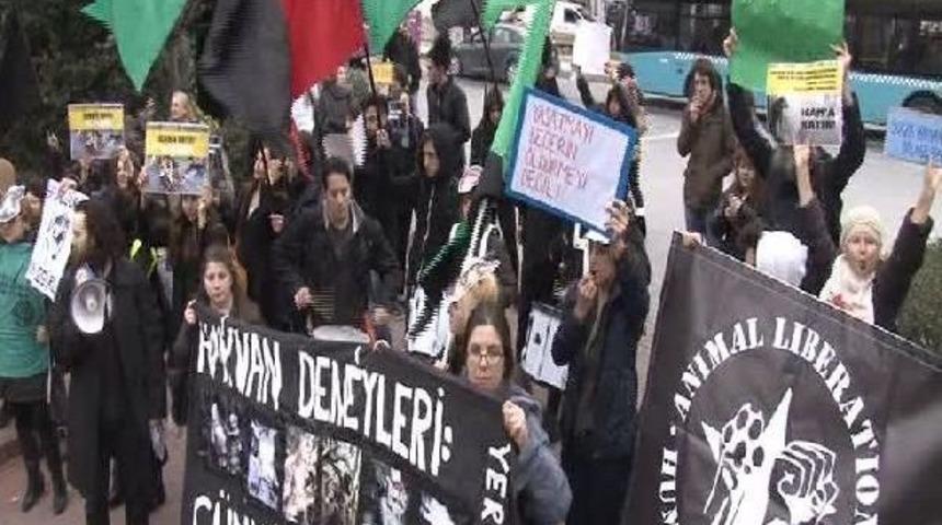 'k&ouml;pek N&uuml;fusu Y&ouml;netimi' Konferansı Protesto Edildi