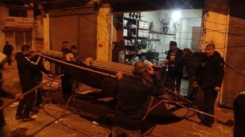 Iğdır'da Gaz Sıkışması Işyerinde Patlamaya Neden Oldu
