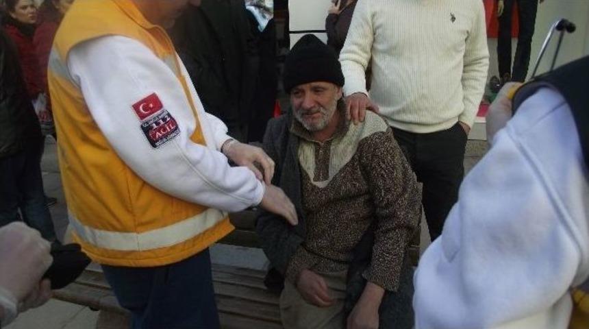 Alkoll&uuml; Vatandaş Zor Anlar Yaşattı