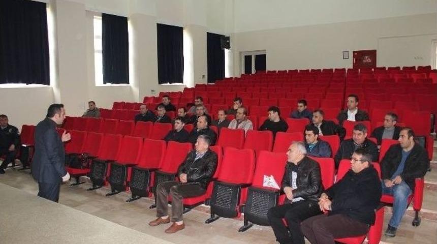 Aydın Halk Sağlığı M&uuml;d&uuml;rl&uuml;ğ&uuml;&rsquo;nden Emniyet Personeline Seminer
