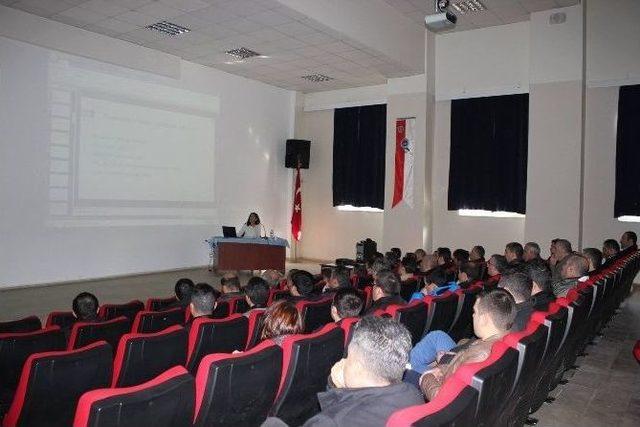 Aydın Halk Sağlığı Müdürlüğü’nden Emniyet Personeline Seminer