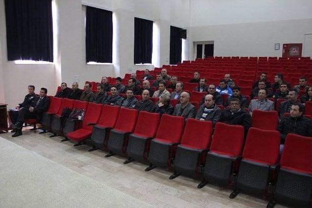 Aydın Halk Sağlığı Müdürlüğü’nden Emniyet Personeline Seminer