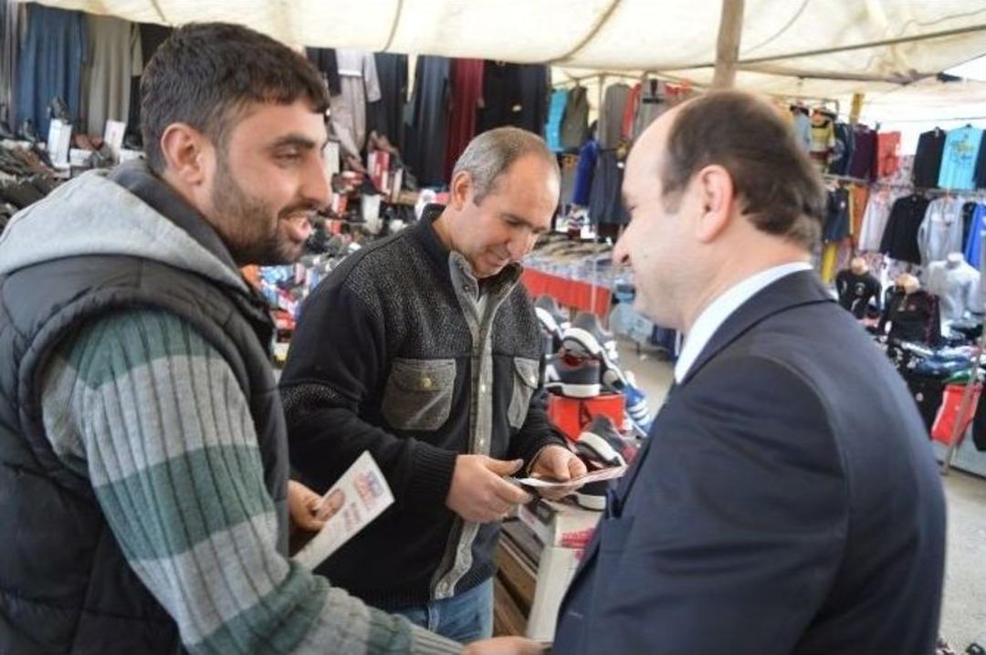 Sofuoğlu&rsquo;ndan Pazar Ziyareti