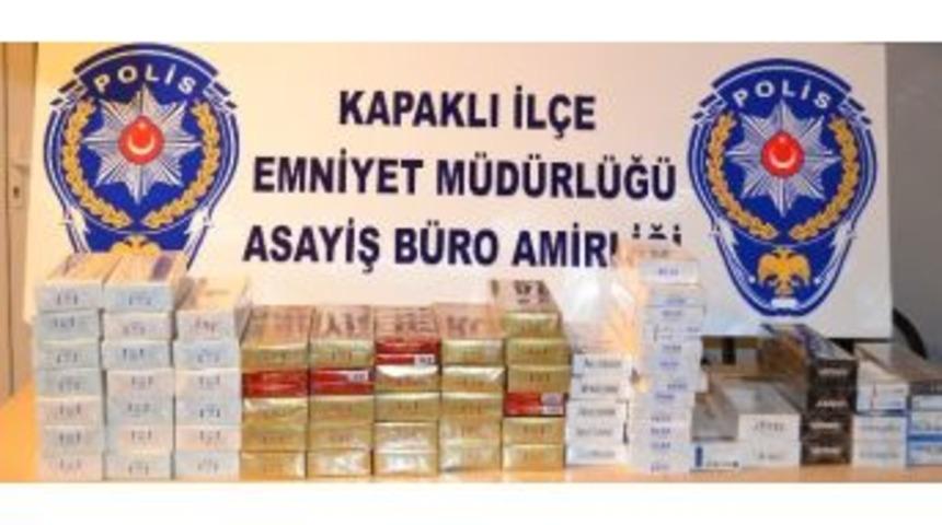Evden Bin Paket Ka&ccedil;ak Sigara &Ccedil;ıktı