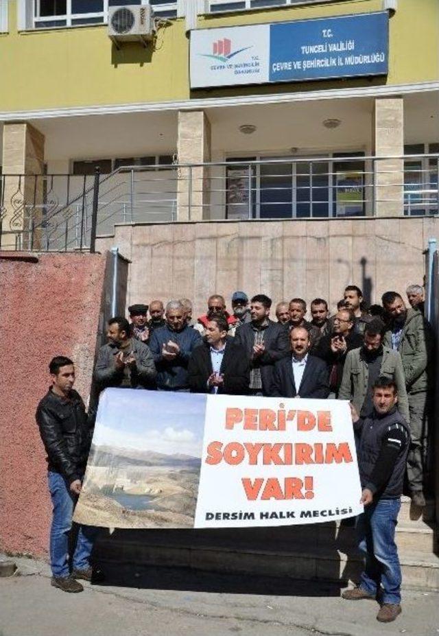 Dersim Halk Meclisi Kaçak Baraj Ve Hes’in Mühürlenmesini İstedi