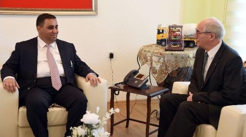 Polonya B&uuml;y&uuml;kel&ccedil;isi, Başkan Can&rsquo;ı Ziyaret Etti