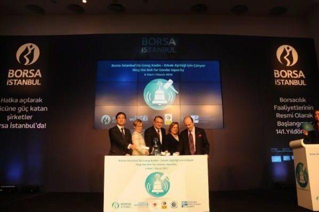 Borsa İstanbul'da Gong Kadın - Erkek Eşitliği Için Çaldı