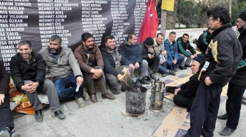 Tazminat Eylemindeki Madenciler Muhatap Bulamuyor