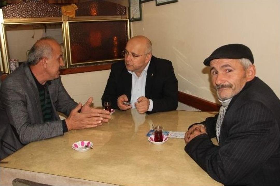 Sedat Namal&rsquo;dan Pazarcı Esnafına Ziyaret