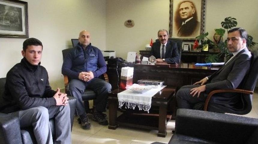 Okul Heyetinden Fevzi Bing&ouml;l&rsquo;e Teşekk&uuml;r Ziyareti