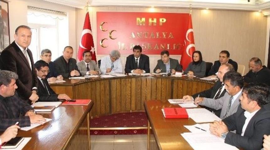 Mhp&rsquo;den Birlik Ve Beraberlik Mesajı