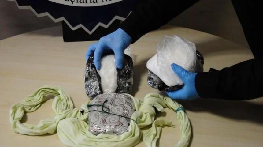 T&uuml;lbentle Beline Sardığı Uyuşturucu Ile Yakalandı