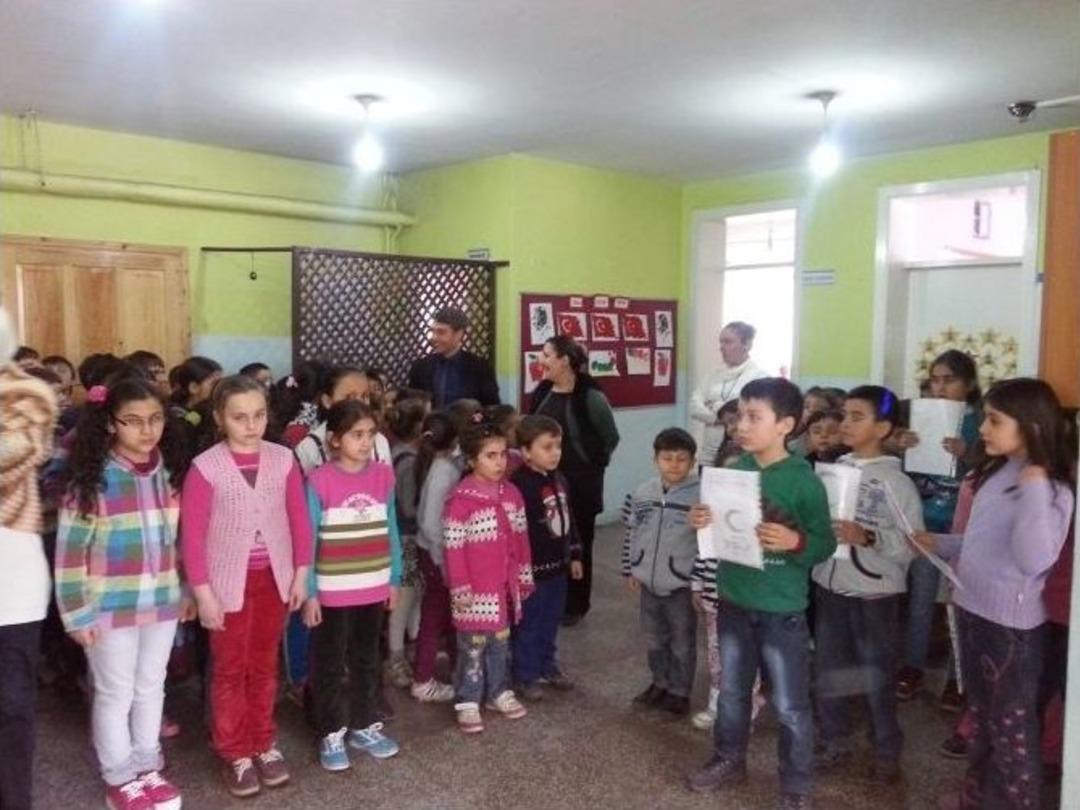 Cumhuriyet İlkokulu&rsquo;nda Yeşilay Haftası Kutlandı