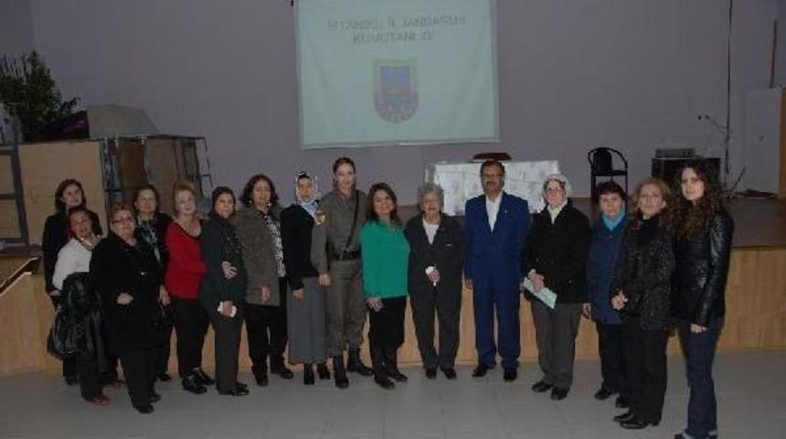 Jandarmadan Kadına Şiddete Karşı Beyaz Lale Projesi