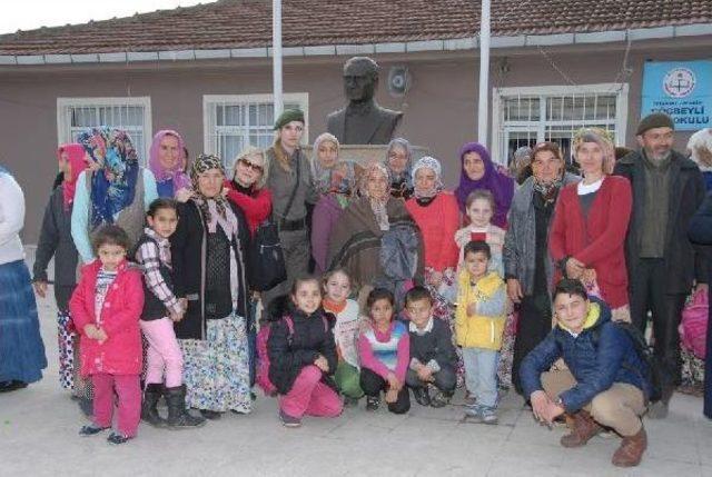 Jandarmadan Kadına Şiddete Karşı Beyaz Lale Projesi