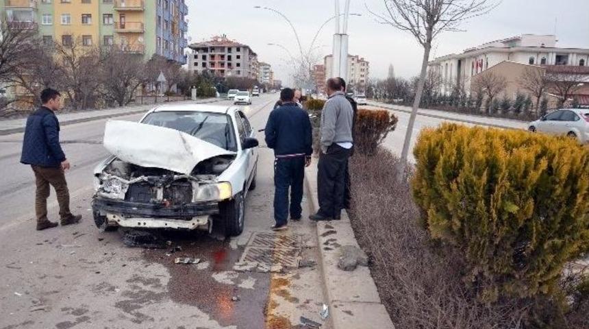Kazan’da Trafik Kazası: 1 Yaralı