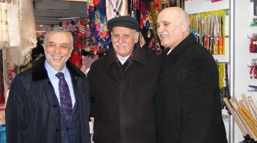 Asım Aykan’dan Kemeraltı Esnafına Ziyaret
