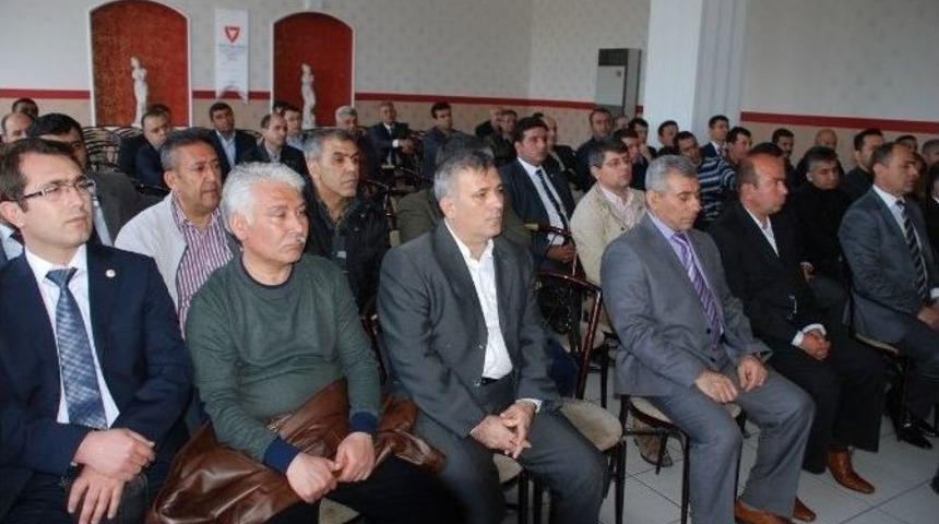 Savdes-sen Genel Başkanı Tuncay Cengiz, İskenderun&rsquo;da Sendika &Uuml;yelerine Haklarını Anlattı