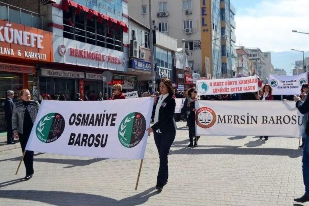 Osmaniye Barosu&rsquo;ndan &ldquo;kadın Ve Demokrasi" Y&uuml;r&uuml;y&uuml;ş&uuml;