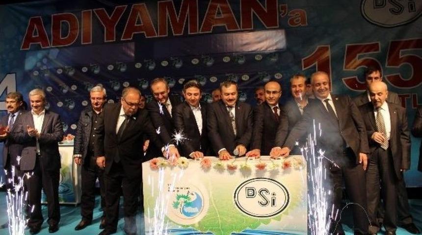 Bakan Eroğlu Adıyaman&rsquo;da Toplu A&ccedil;ılış T&ouml;renine Katıldı