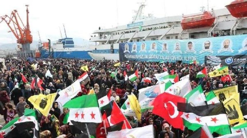 Mavi Marmara Gemisi Samsun'da Ziyarete A&ccedil;ıldı