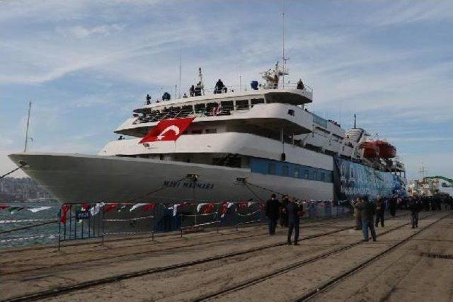 Mavi Marmara Gemisi Samsun'da Ziyarete Açıldı