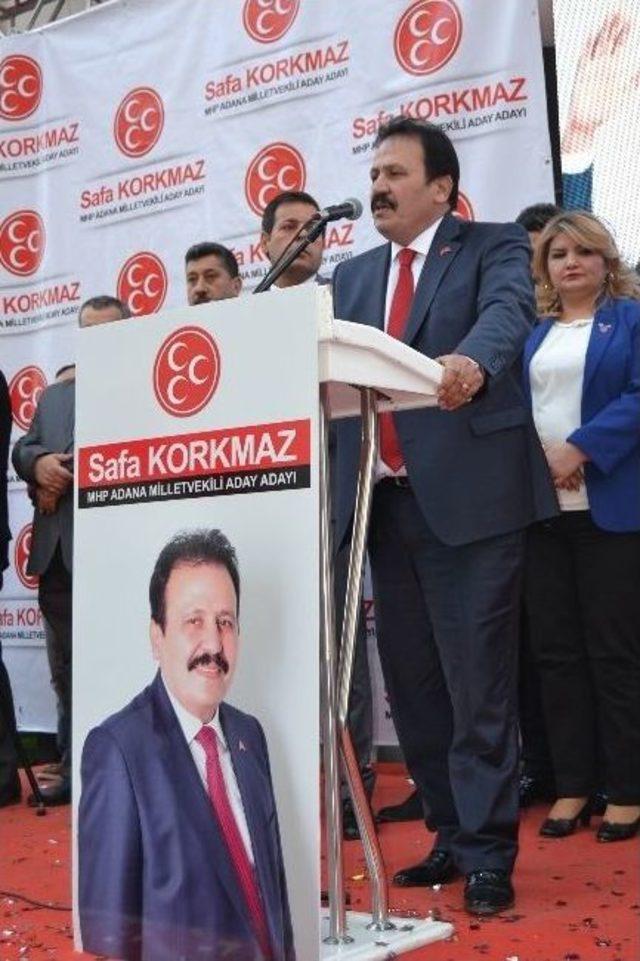 Safa Korkmaz, Mhp’de Tabanın Sesi Olma Sözü Verdi