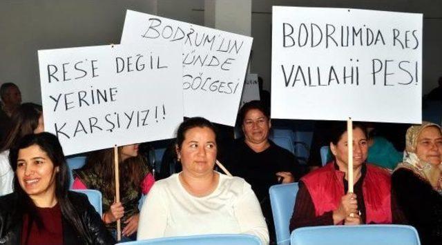 Bodrum'da Res'e Tepkiler Sürüyor