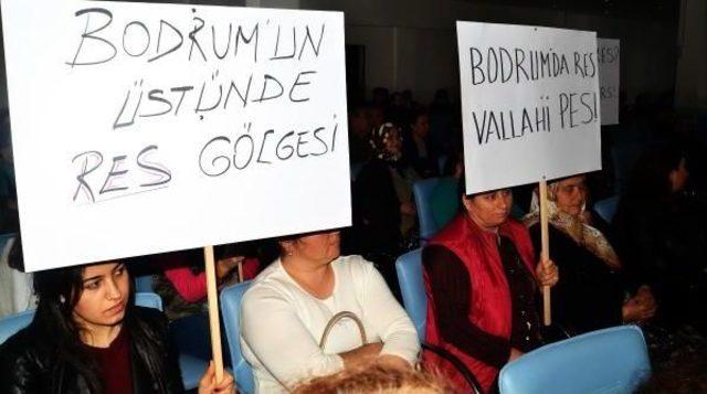 Bodrum'da Res'e Tepkiler Sürüyor