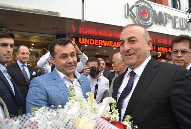 Dışişleri Bakanı Mevlüt Çavuşoğlu Alanya’da