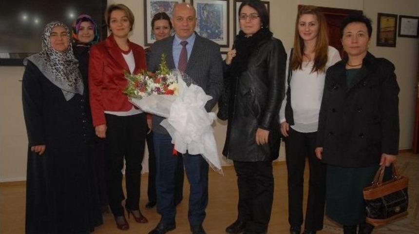 Kadın Meclisinden Vali Koca Ve Belediye Başkanı &Ccedil;alışkan&rsquo;a Ziyaret