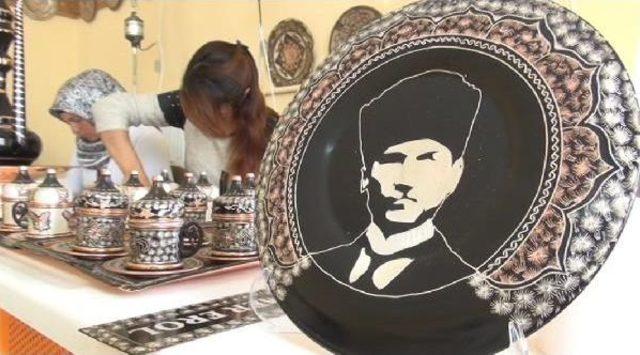 Arpaçaylı Kadınlara Bakır Işlemeciliği Kursu 3