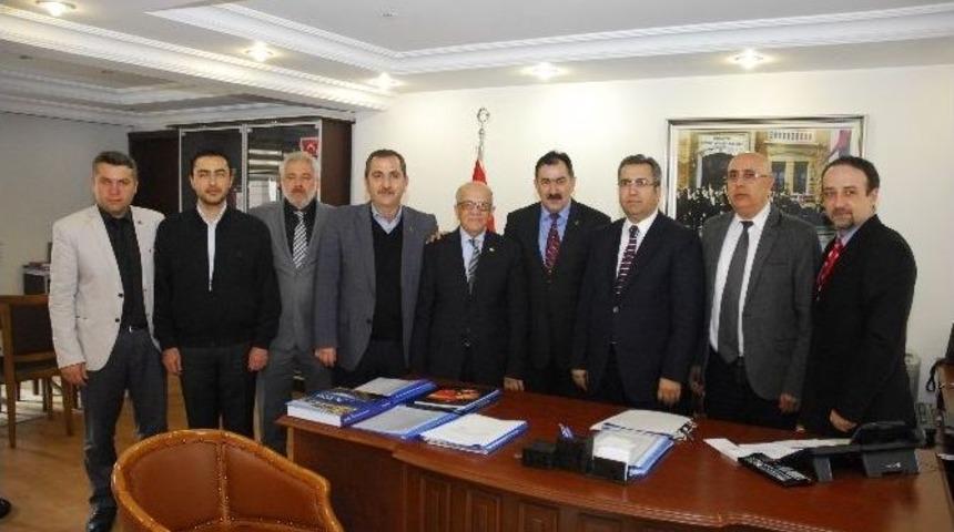 Tsyd Konya Şubesinden Emniyet M&uuml;d&uuml;r&uuml;ne Ziyaret