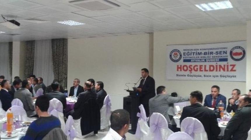 Ayvalık Eğitim Bir Sen, &ldquo;kadınların Katılmadığı Bir M&uuml;cadelede Yutulan Lokma Eksiktir&rdquo;