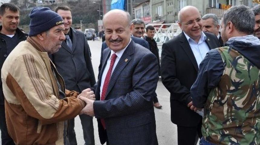 Milletvekili Kahveci&rsquo;den Hafta Sonu Mesaisi