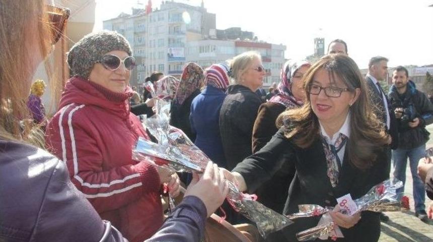 Kadın Validen Kadınlara Karanfil