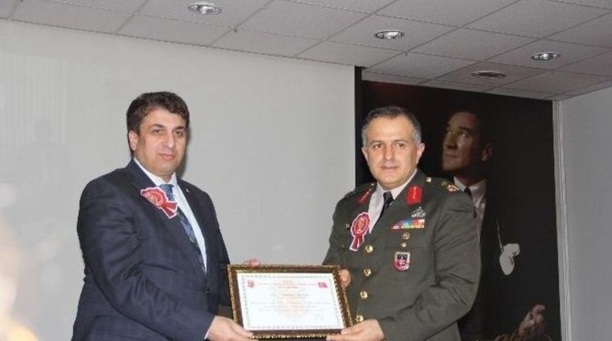 Berat Satıoğlu Şehitler Derneğinde G&uuml;ven Tazeledi