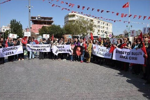 Binlerce Kadın Şiddeti Tarsus’ta Kınadı