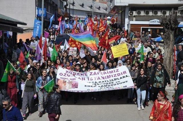 Tunceli’de 8 Mart Kutlaması