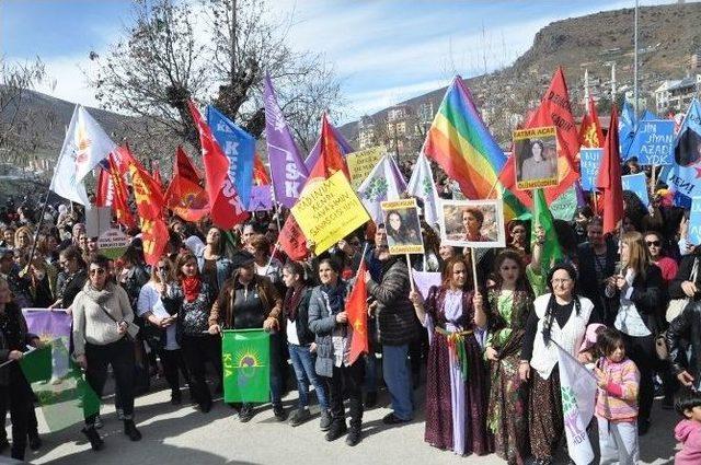 Tunceli’de 8 Mart Kutlaması