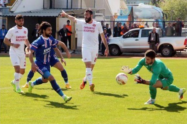 Fethiyespor-Ümraniyespor: 1-1