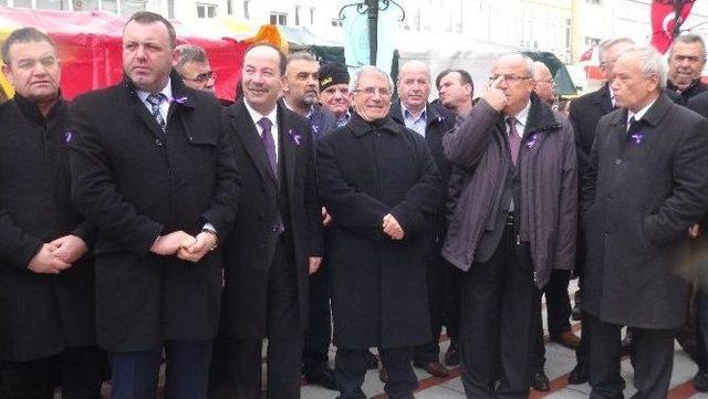 Edirne’de Özgür Kadın Heykelinin Yeri Törenle Değiştirildi