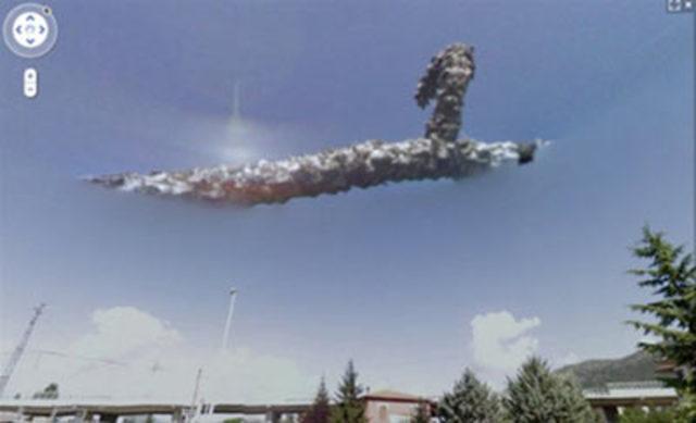 Google kameralarına takılan gizemler 2