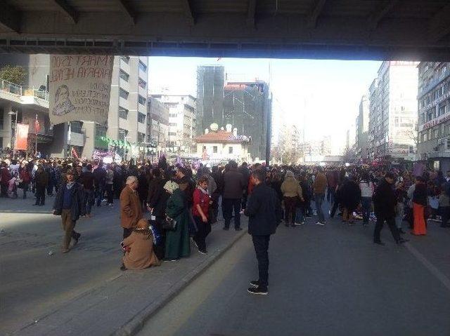 Başkentte 8 Mart Kadınlar Günü Eylemi